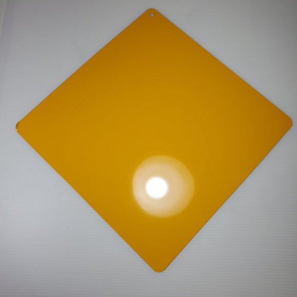 San Diego Zoo Born To Be Wild Metal Traffic Sign 12x12 Diamond Rhino - Picture 5 of 5